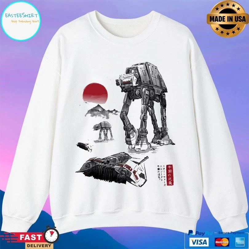 Defense Of Echo Base Sumi-e T-shirts