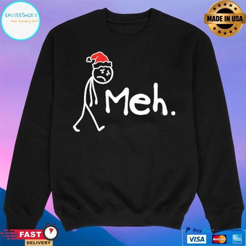Meh Funny Christmas Introvert 2025 T-shirts