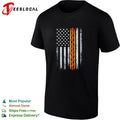 Wiener Responders American Flag Hot Dog T-shirt