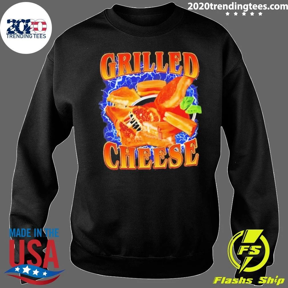Grilled Cheese Lightning 90s Bootleg Shirt