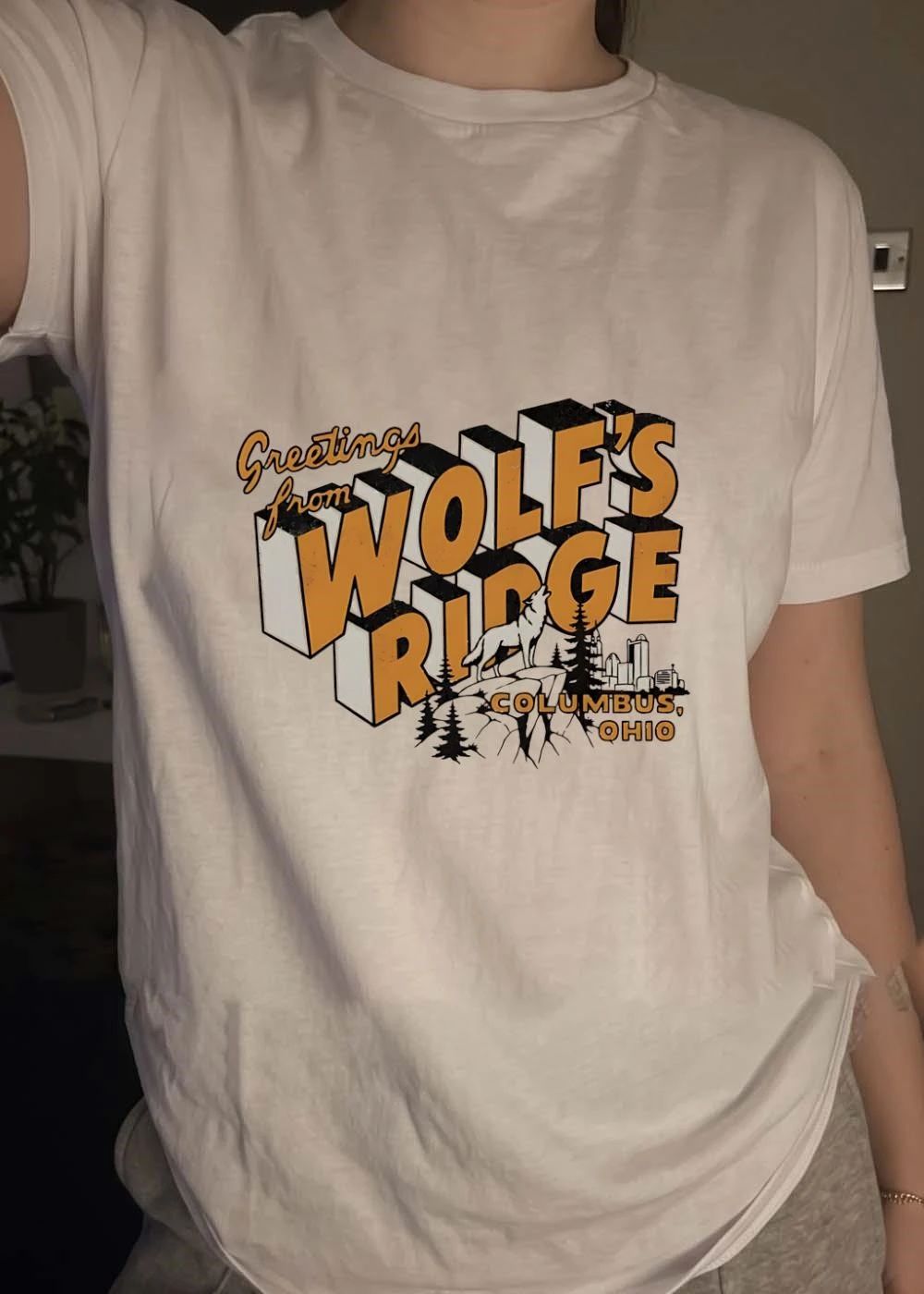 Greetings from Wolfs Ridge Columbus Ohio shirt