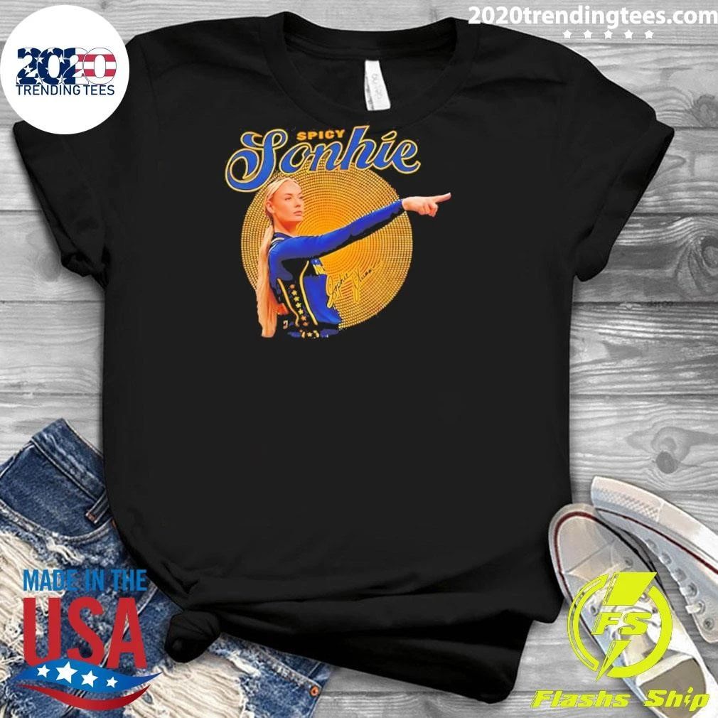 Spicy Sonhie Signature Sophie Cunningham Indiana Fever Basketball Shirt