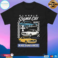 Classic Sigma Chi Vintage Cars 1855 In Hoc Signo Vinces T-shirts