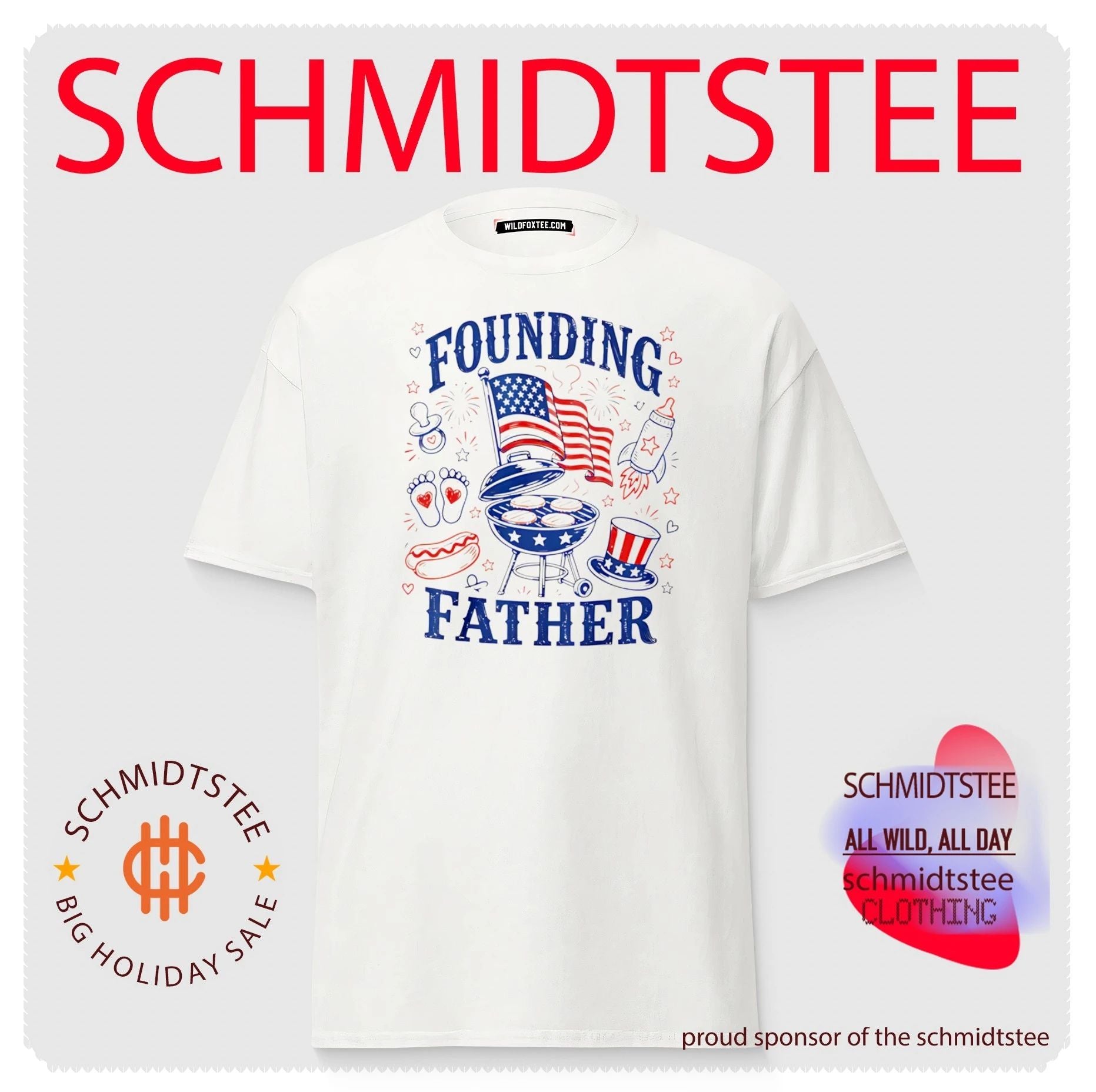 Founding Father 4th Of July 1776 2026 shirt