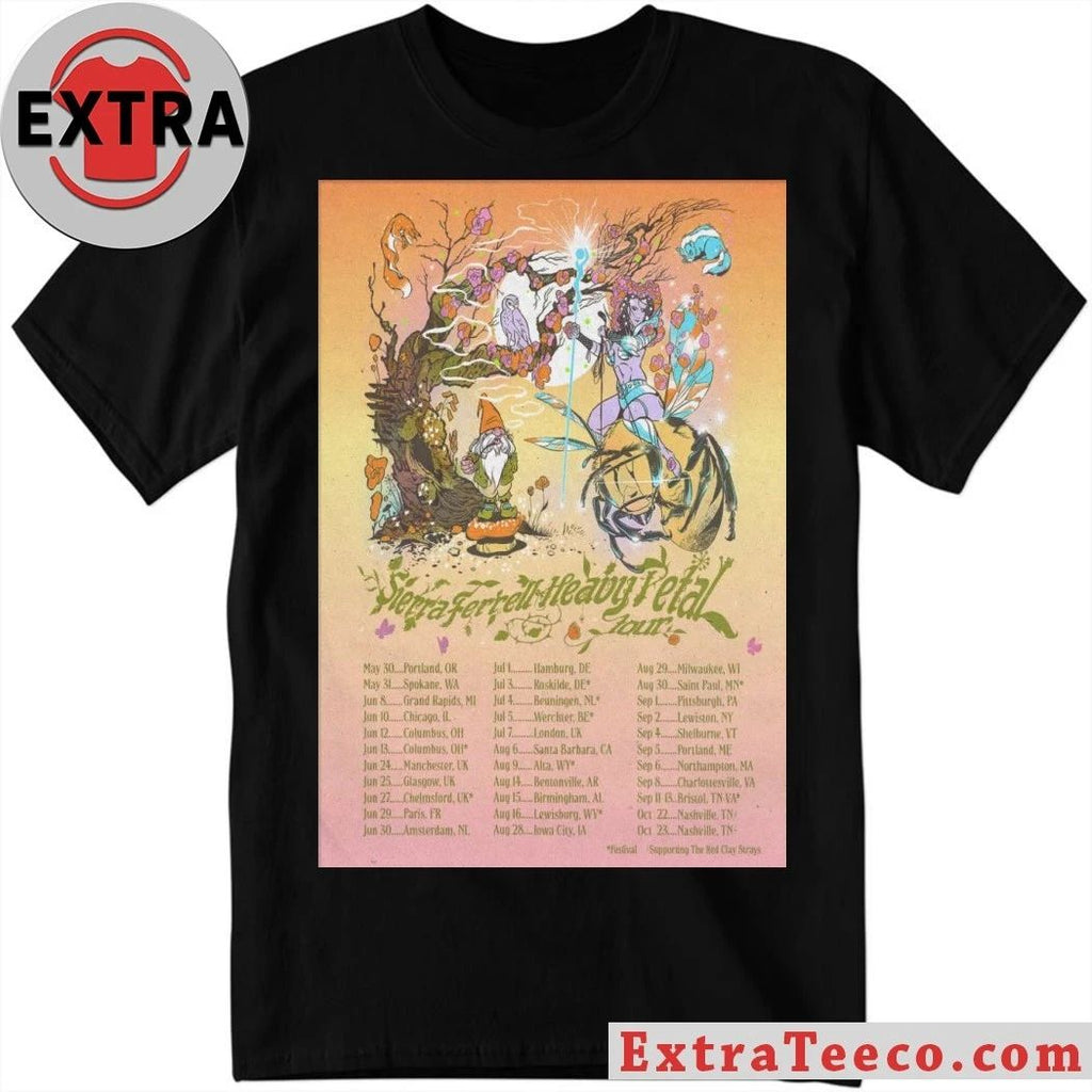 Sierra Ferrell 2026 The Heavy Petal Concert Poster Shirt