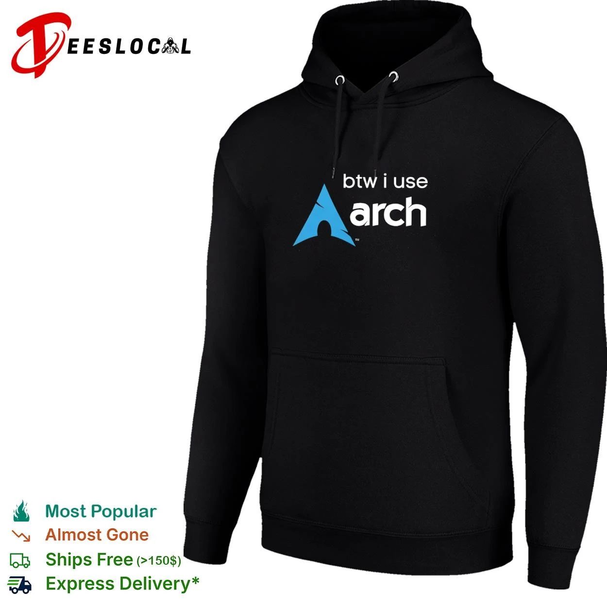 Btw I Use Arch Linux Operating System T-shirt