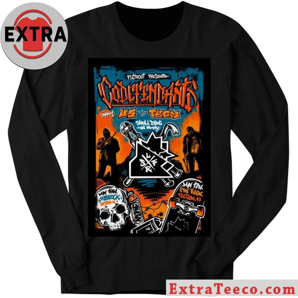 Codefendants Arizona Shows May 16-17 2026 Poster Shirt
