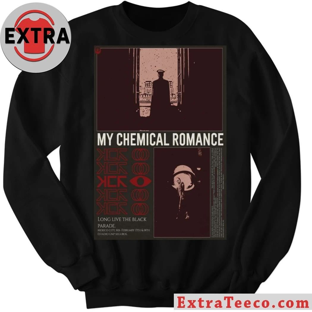 My Chemical Romance February 13 2026 At Estadio GNP Seguros Show Poster T-Shirt