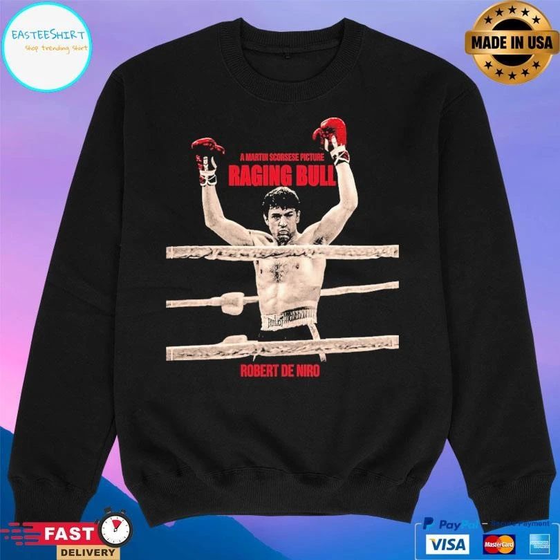A Martin Scorsese Picture Raging Bull Robert De Niro T-shirts
