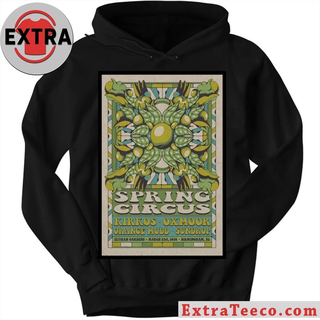 Original Spring Circus 3 21 2026 Birmingham AL Poster Shirt