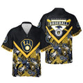 Milwaukee Brewers Victory Vibes Hawaiian Shirt