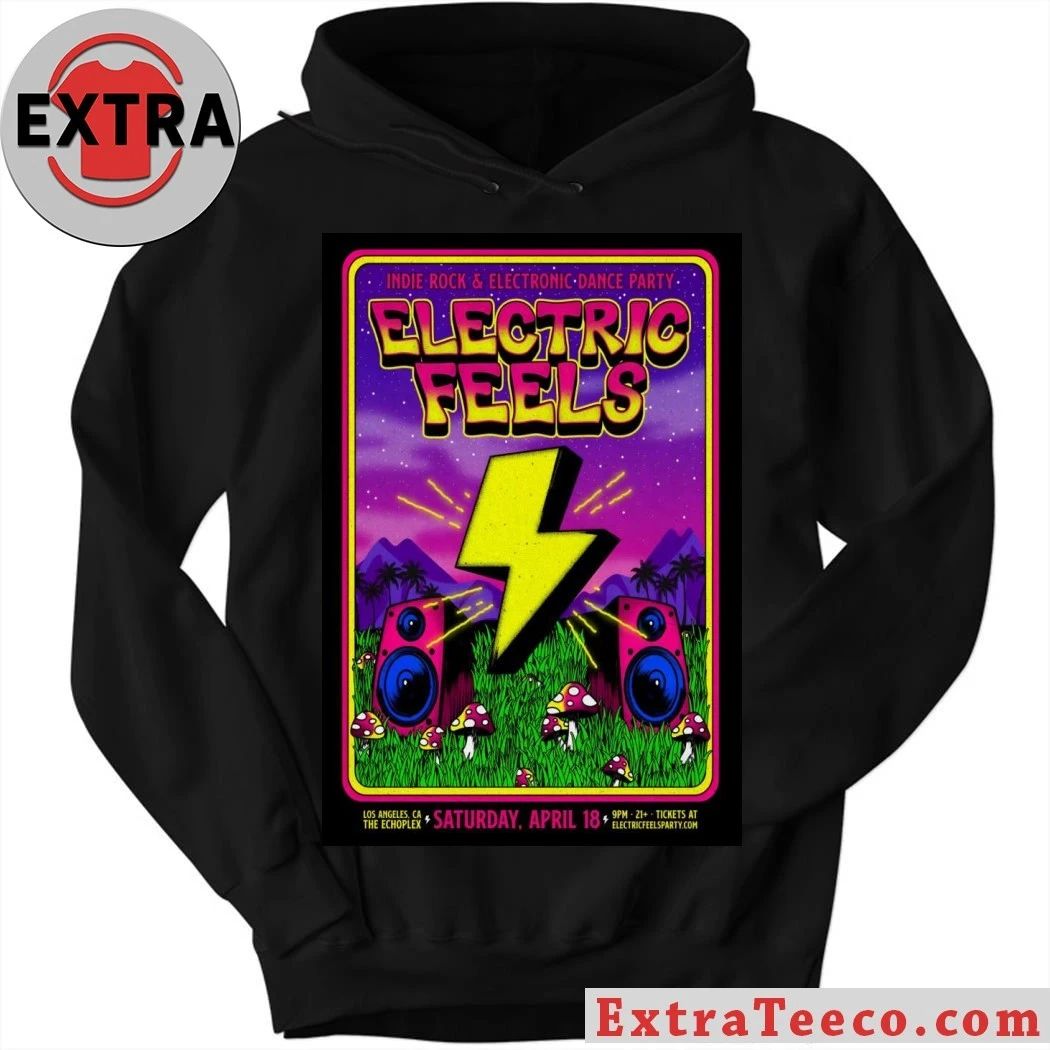 Electric Feels The Echoplex In Los Angeles CA Apr 18 2026 Poster Shirt