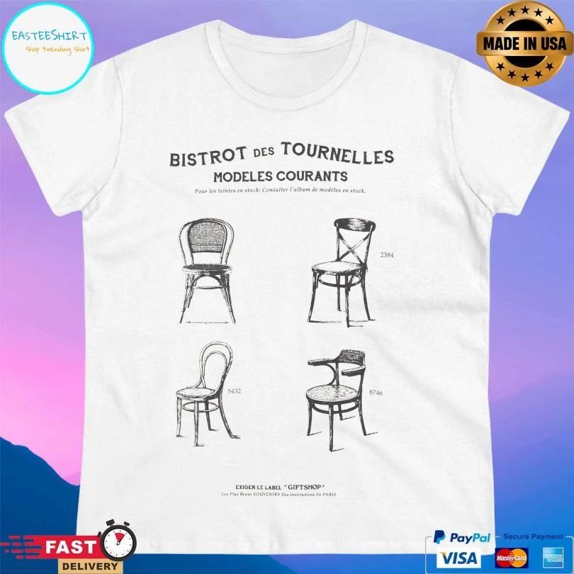 Bistrot Des Tournelles Modeles Courants T-shirts