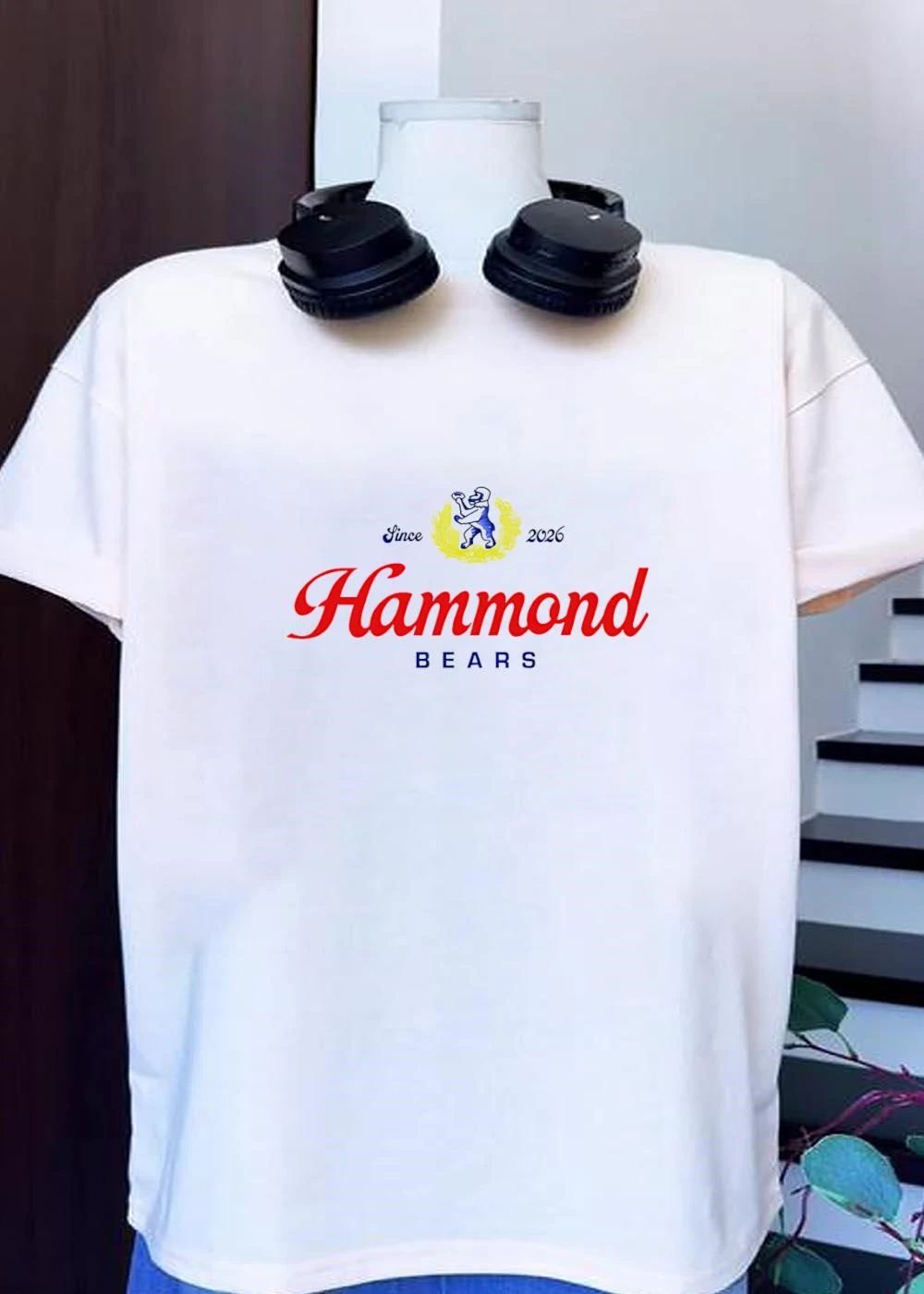Since 2026 Hammond Bears Football Player Silhouette shirt