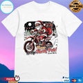 Race To The North Pole Santa Moto T-shirts