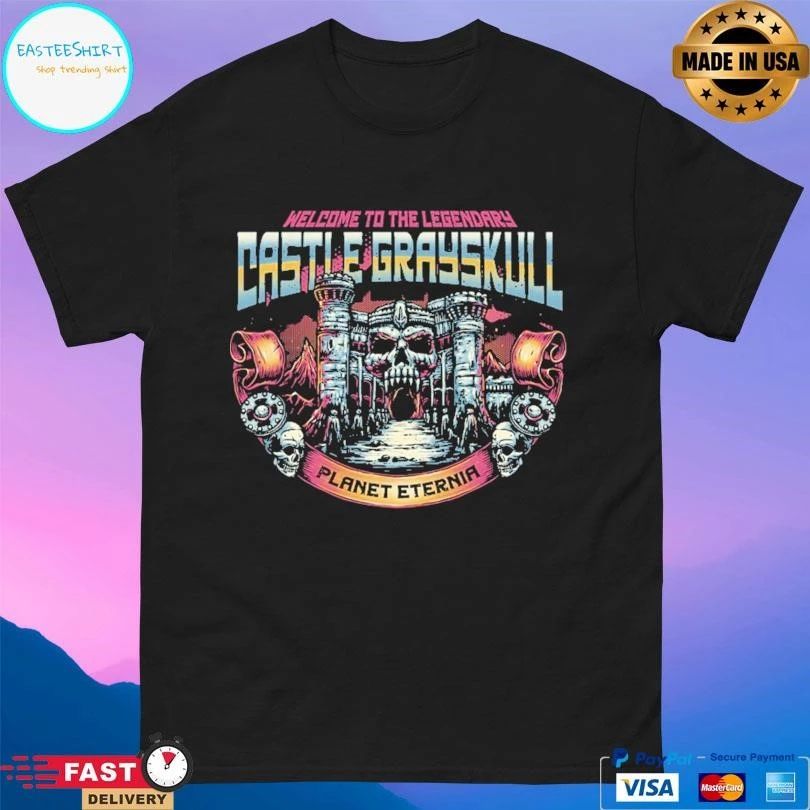 Welcome To The Legendary Castle Grayskull Planet Eternia T-shirts
