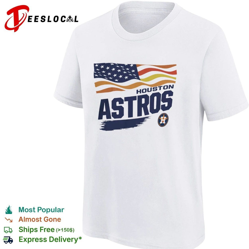 Houston Astros Starter Waving Flag MLB T-shirt