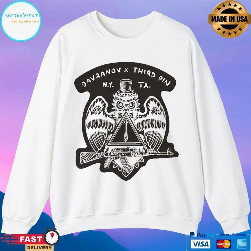 Davranov X Third Pin Ny Tx Owl T-shirts