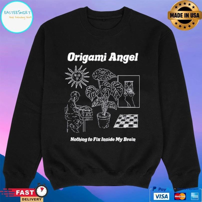 Origami Angel Nothing To Fix Inside My Brain T-shirts