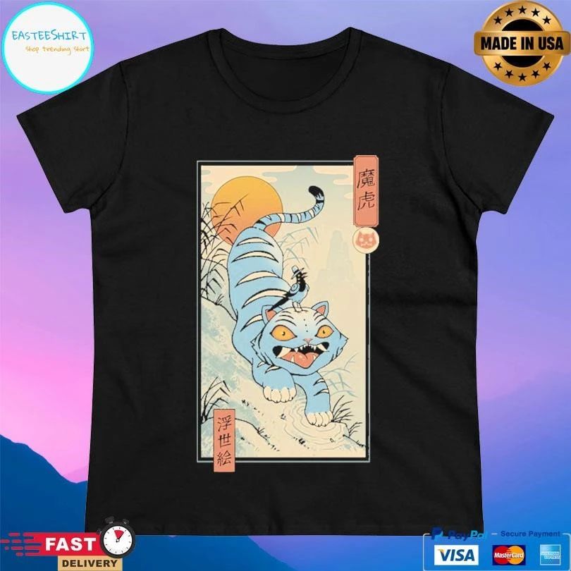 K-Pop Yokai Tiger T-shirts