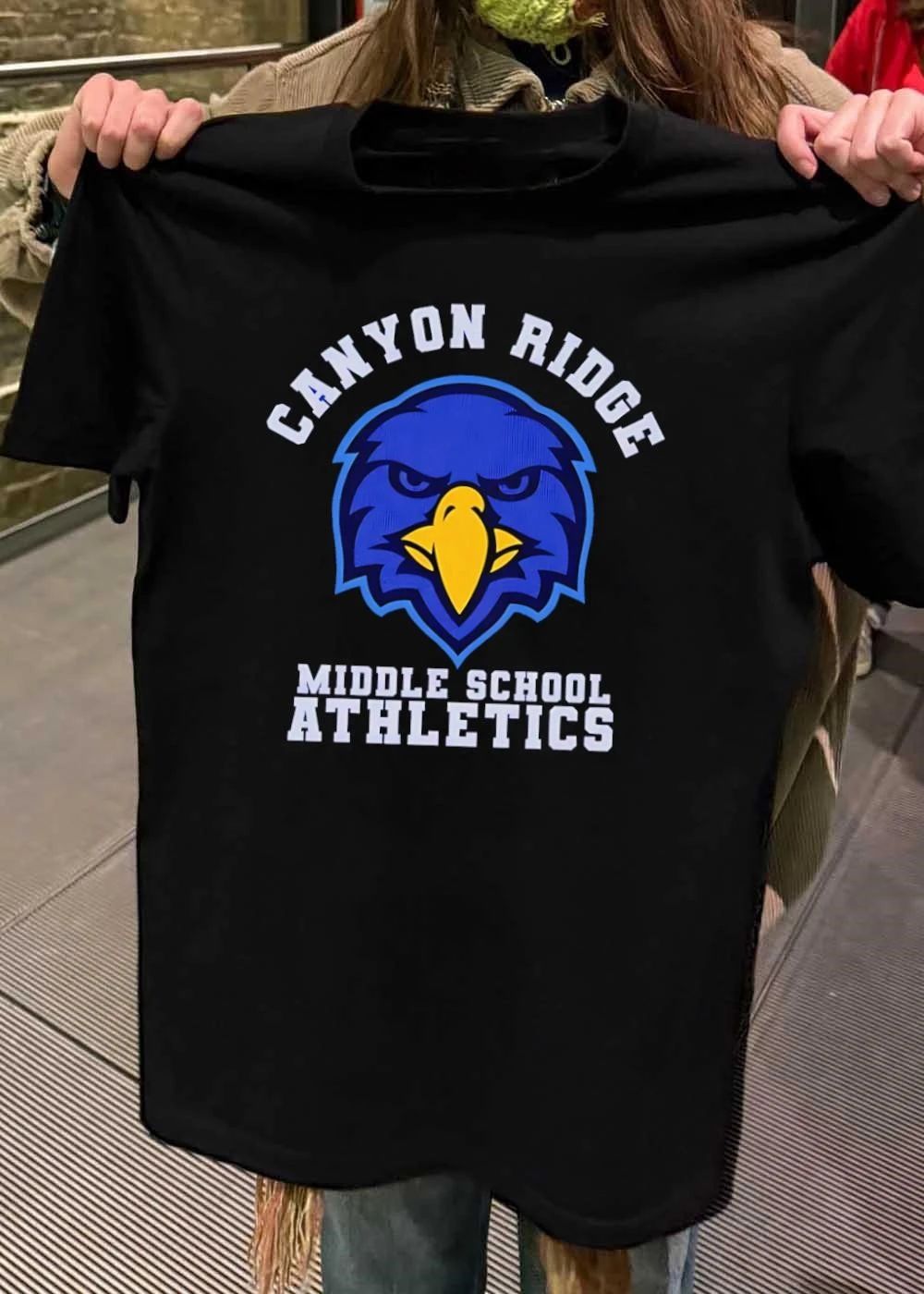 Spirit Wear Canyon Ridge Middle School Athletics Eagle shirt