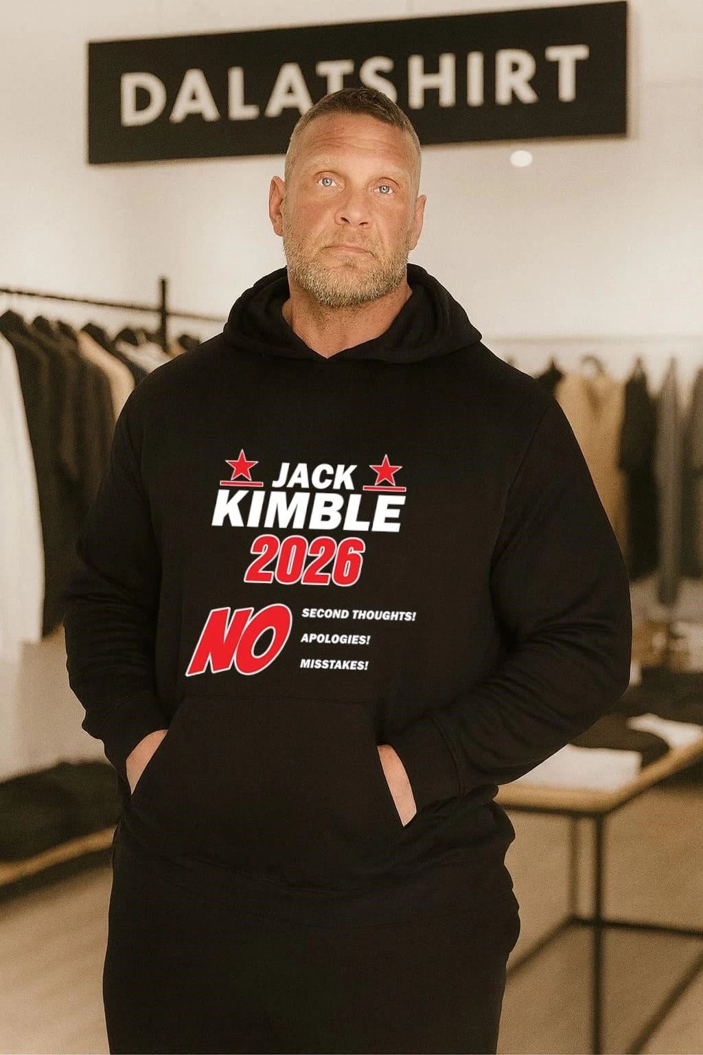 Jack Kimble 2026 No Second Thoughts No Apologies Mistakes shirt