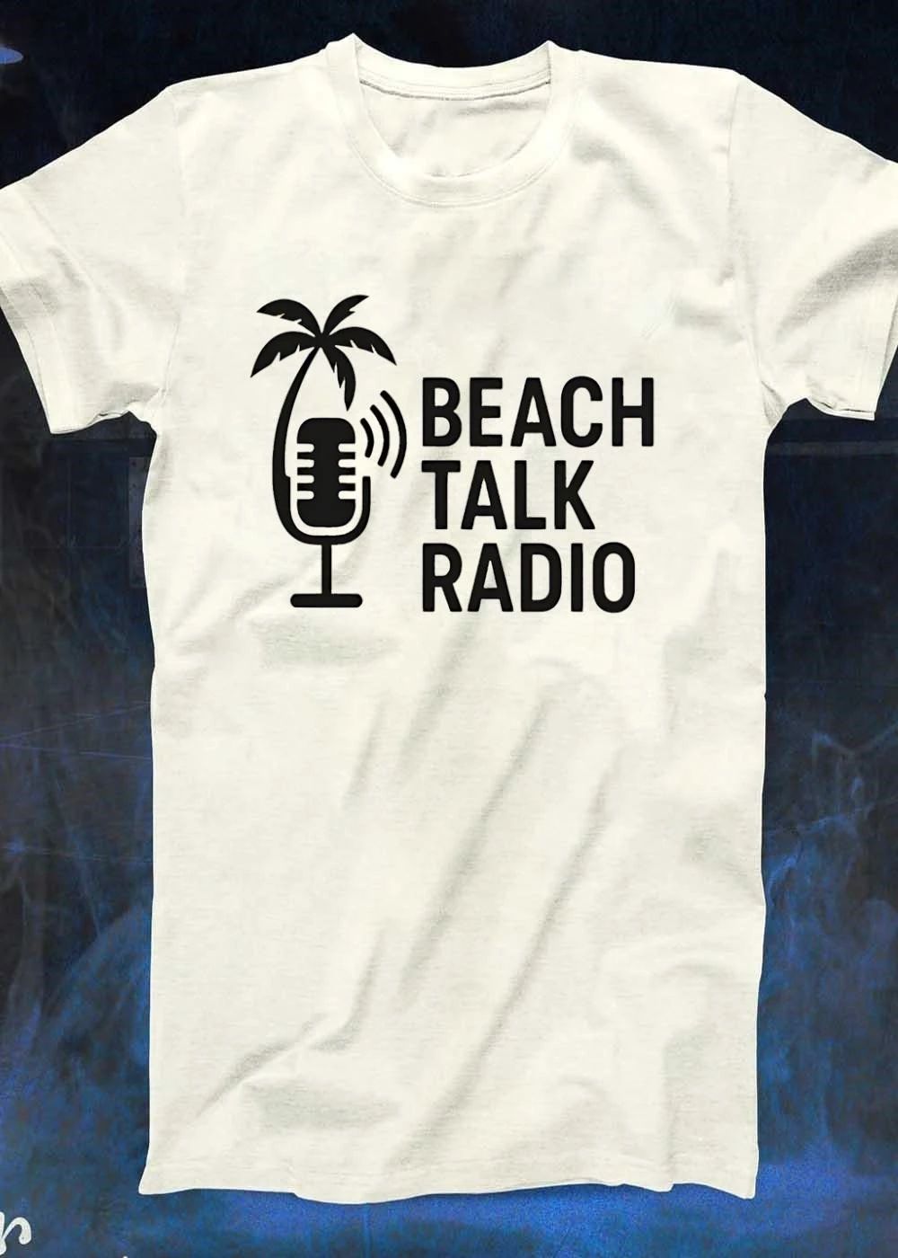 Beach Talk Radio Logo Print Apparel Shirt