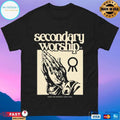 Secondary Worship There Are Secrets I Can’t Tell Prayer Hands T-shirts