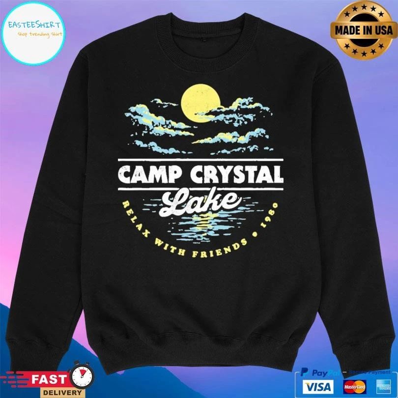 Camp Crystal Lake Relax With Friends 1980 T-shirts