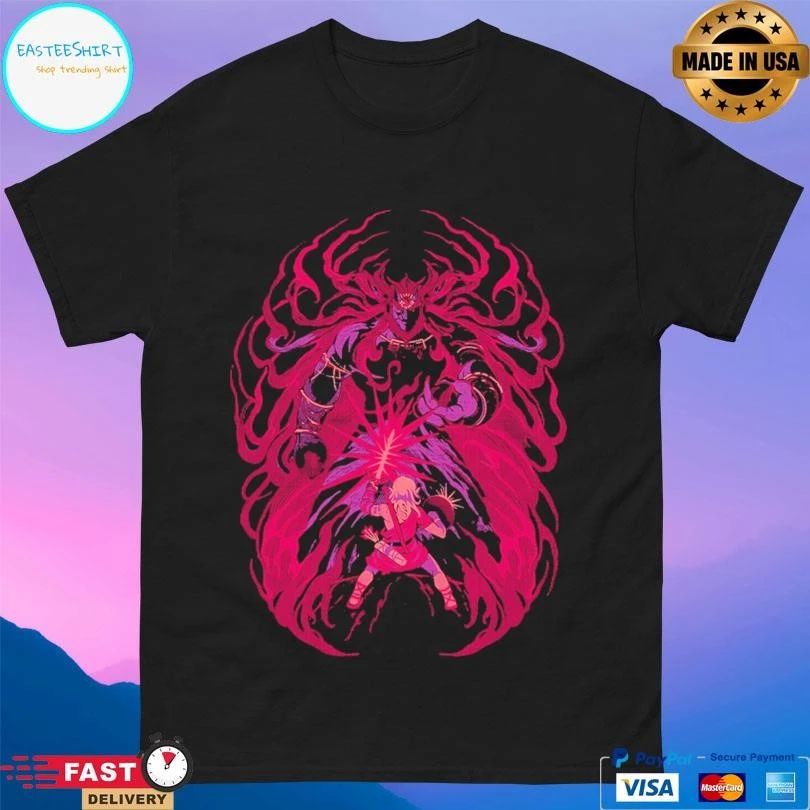 Light Against The Demon King Ilustrata T-shirts