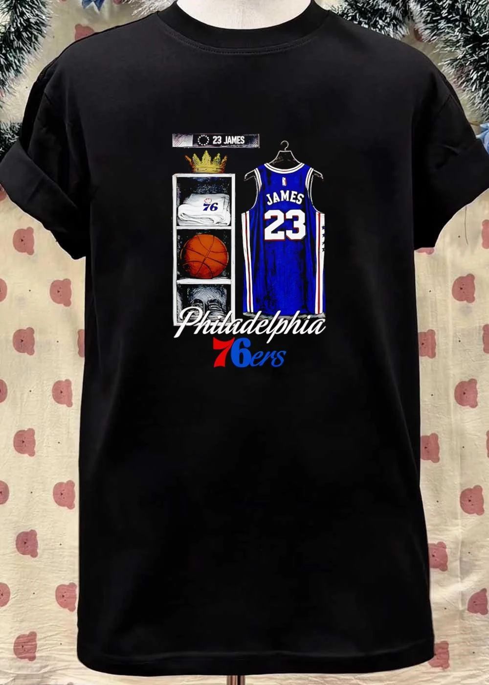 23 James Philadelphia 76ers Jersey Shirt