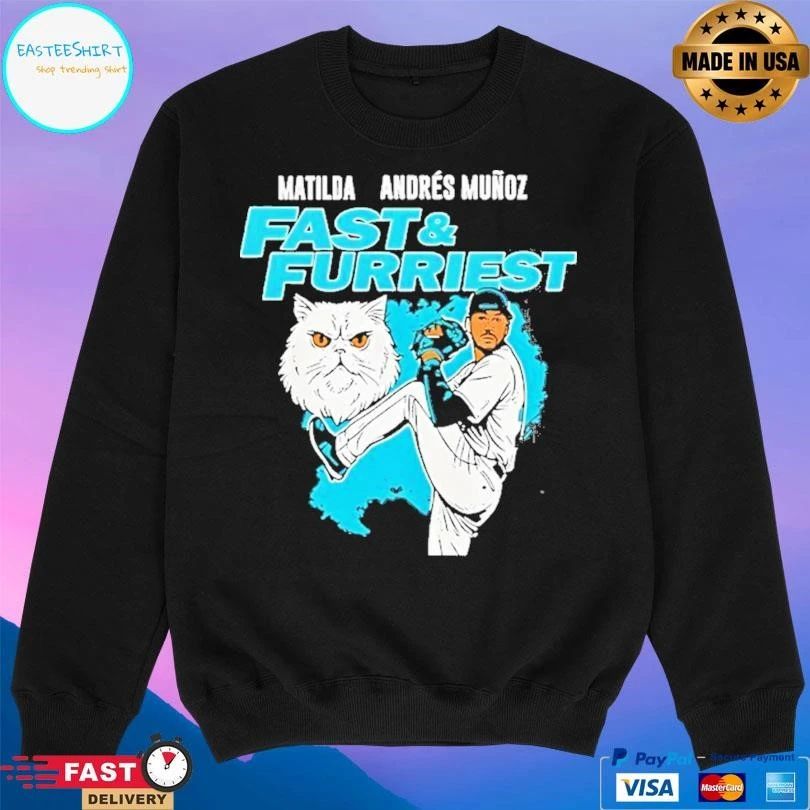 Matilda Andres Munoz Fast And Furriest Mariners T-shirts