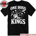 Original One Boss No Kings Monarchy Political Freedom March 28 2026 Anti-Trump T-Shirt