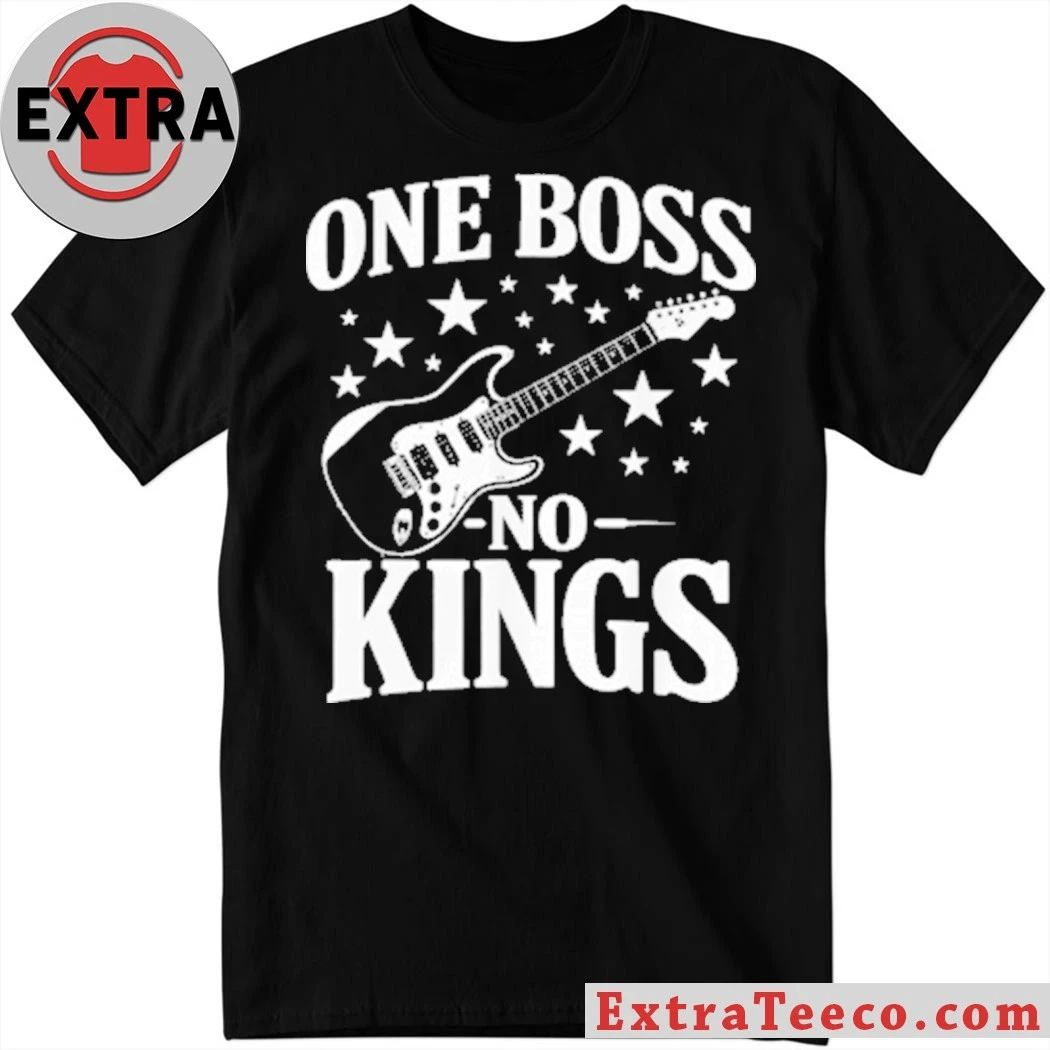 Original One Boss No Kings Monarchy Political Freedom March 28 2026 Anti-Trump T-Shirt