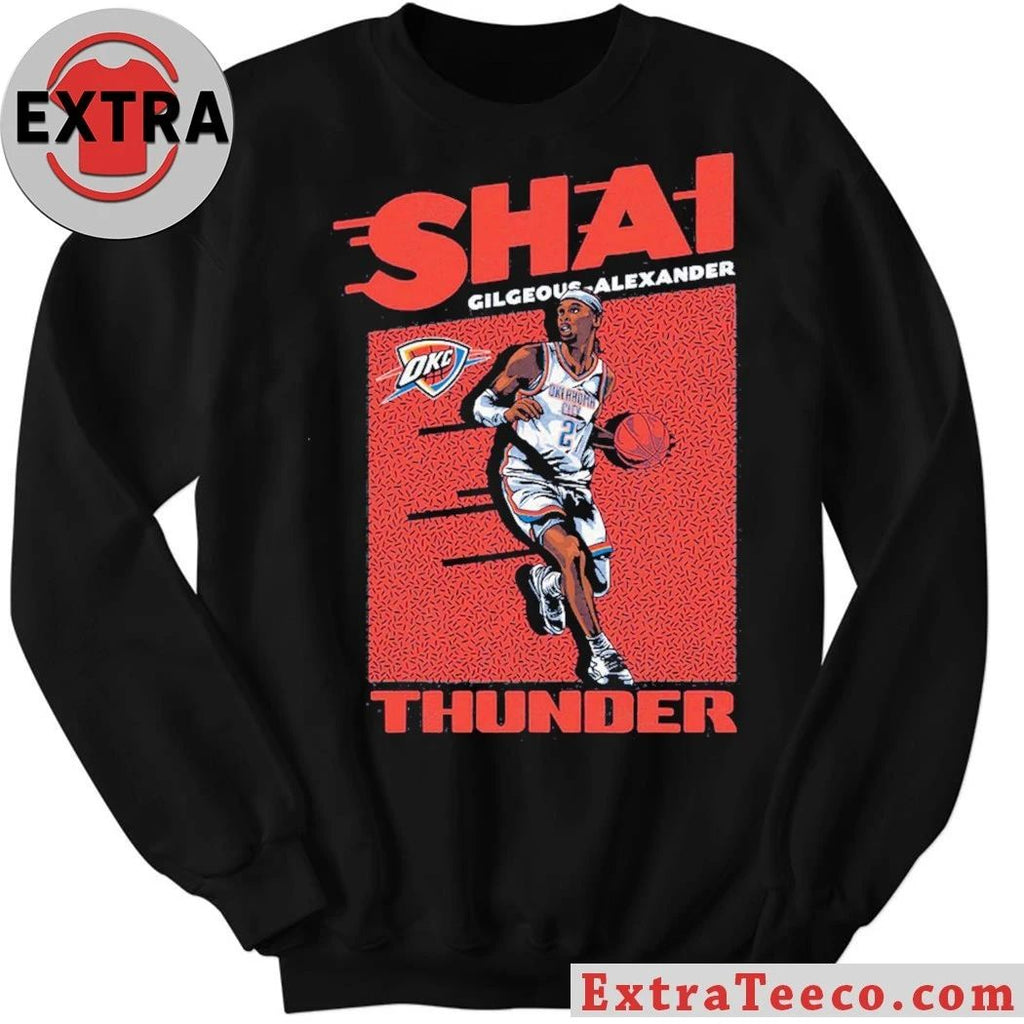 Youth Oklahoma City Thunder Shai Gilgeous-Alexander Action Shirt