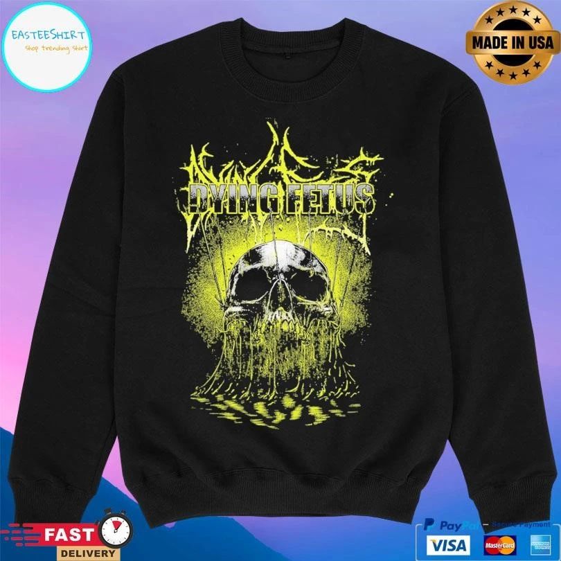 Dying Fetus Blood Pool Skull T-shirts