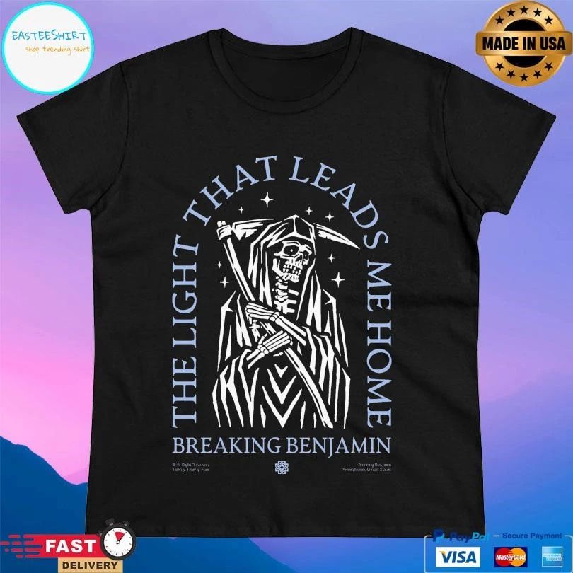 Reaper The Light That Leads Me Home Breaking Benjamin T-shirts