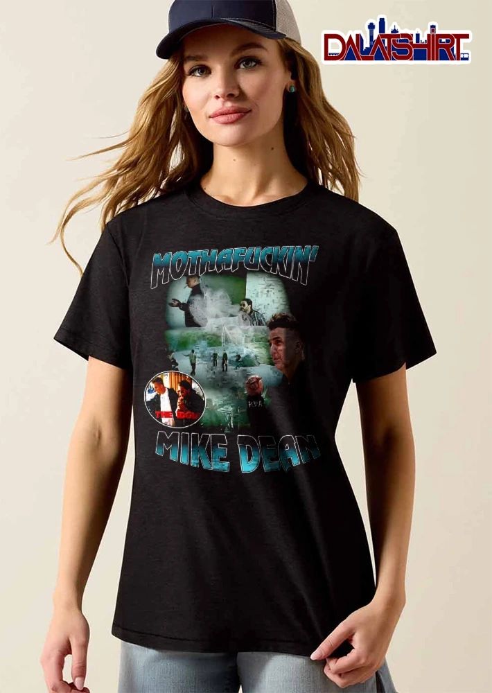 Mothafuckin Mike Dean Bootleg Musician Photo Collage Cigar Smoke shirt