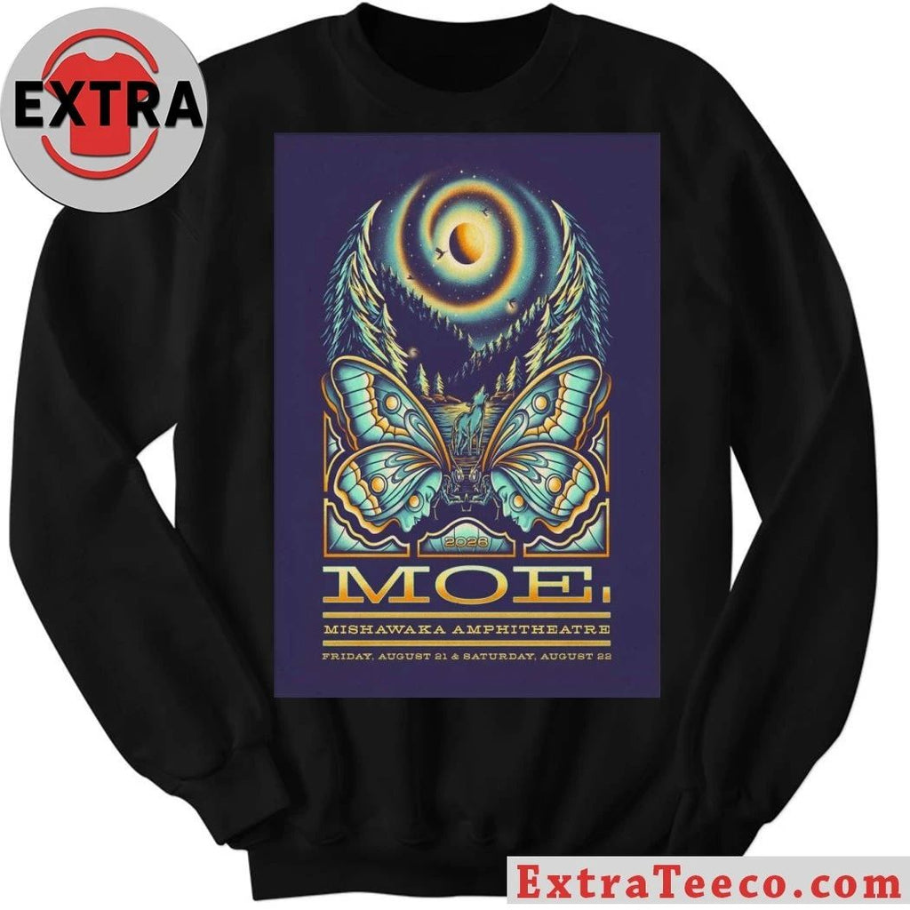 Moe. August 21-22 2026, Bellvue CO Poster Shirt