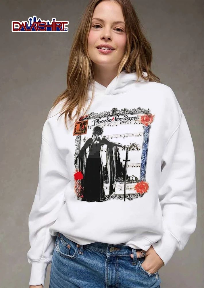 Phoebe Bridgers Medieval Lady Sword Castle Sheet Music Border shirt