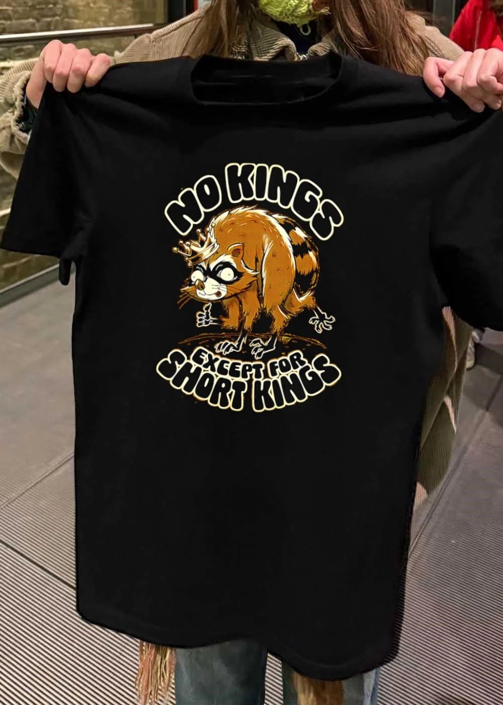 Trash Panda Giving a Thumbs Up No Kings Except for Short Kings shirt