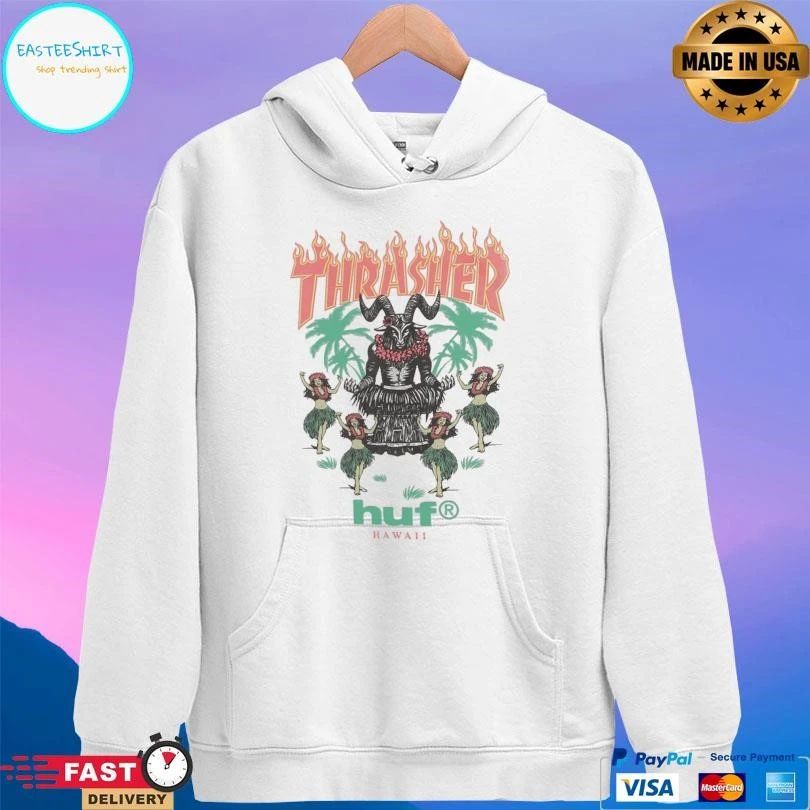 Thrasher Goat Luau Huf Hawaii T-shirts