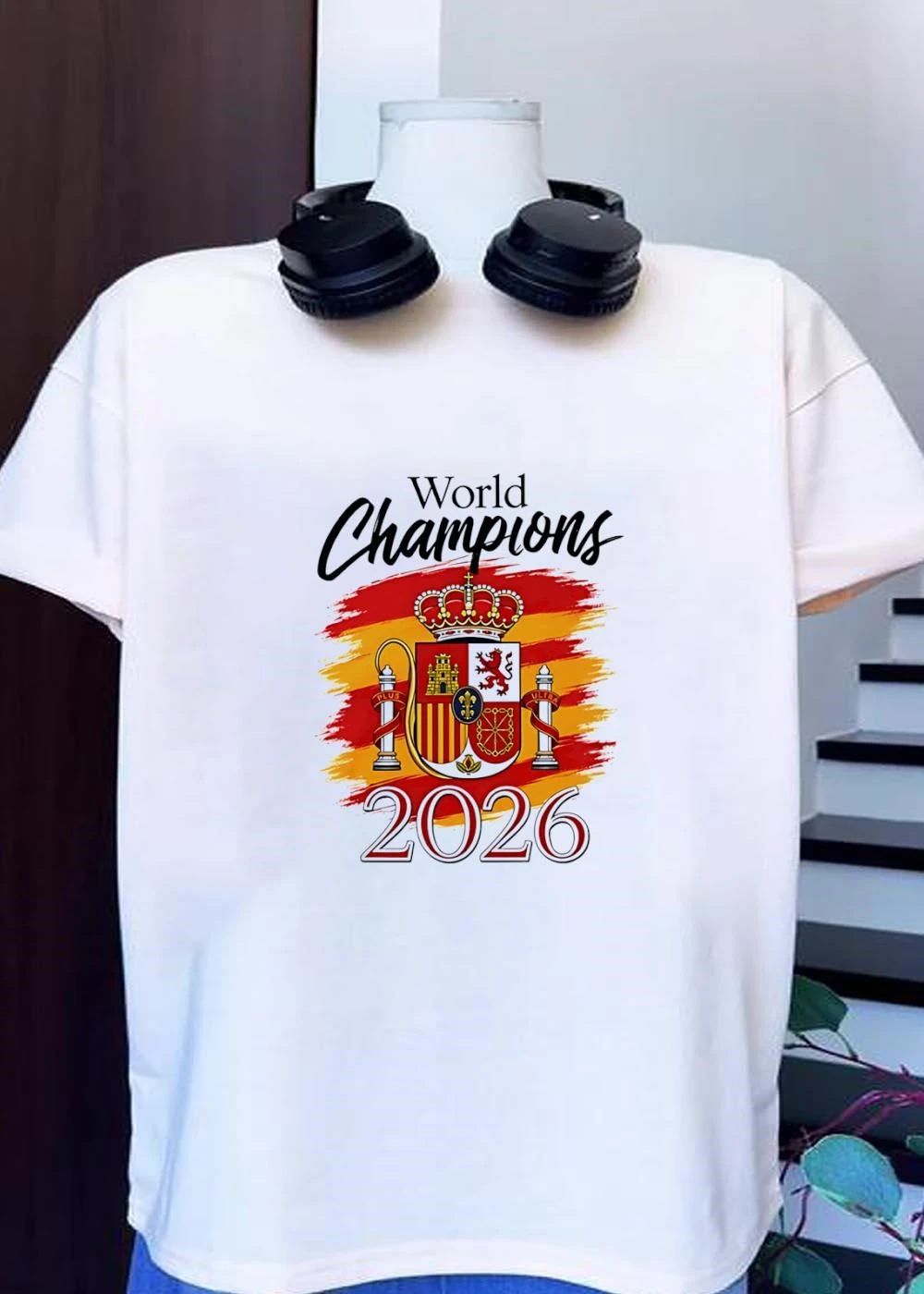 Merchandise World Champions 2026 Spain National Team T-Shirt