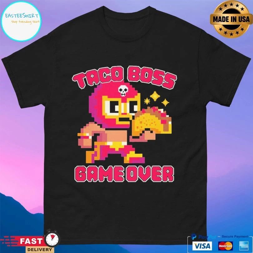 Taco Boss Game Over T-shirts
