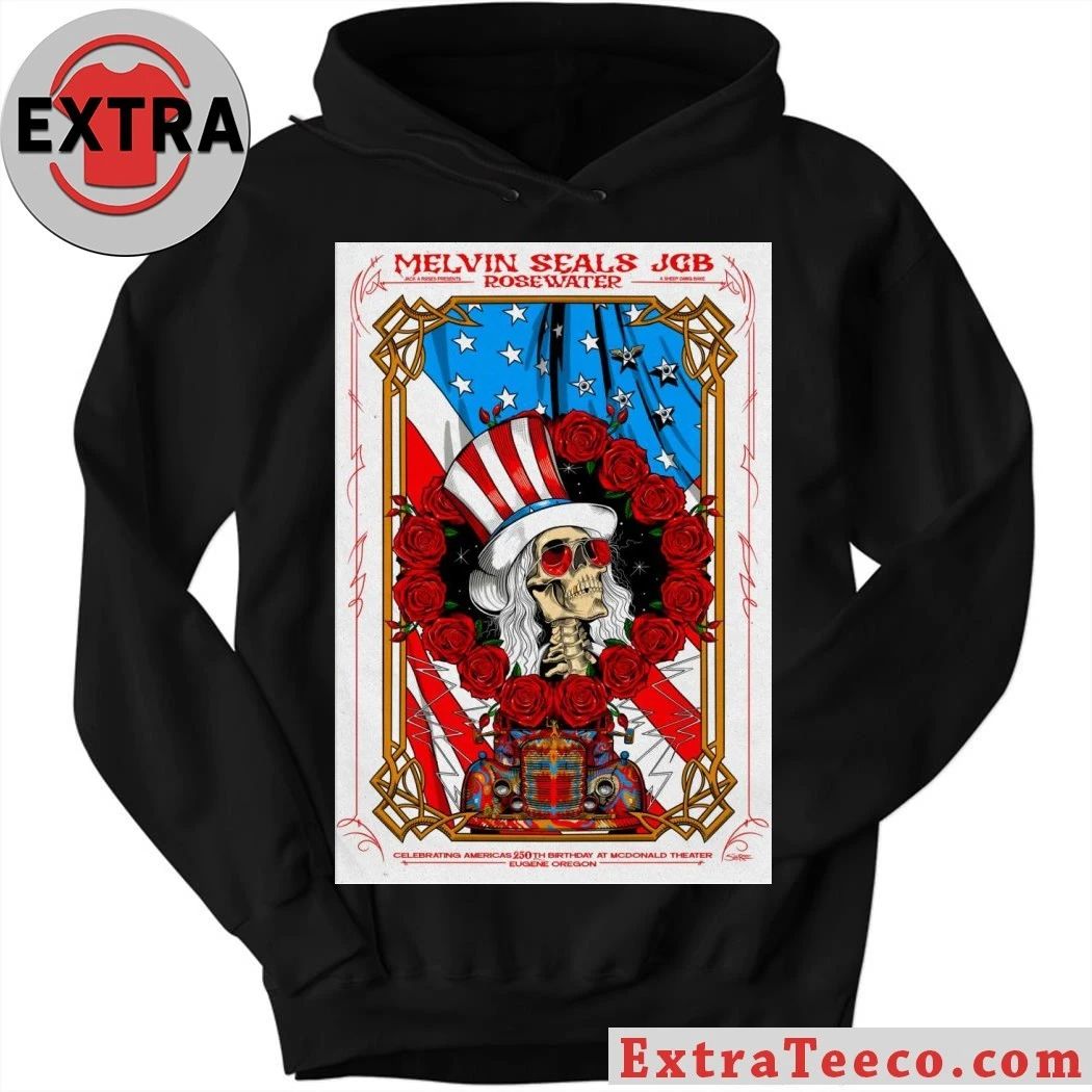 Melvin Seals And JGB Eugene OR 7 4 2026 Poster T-Shirt