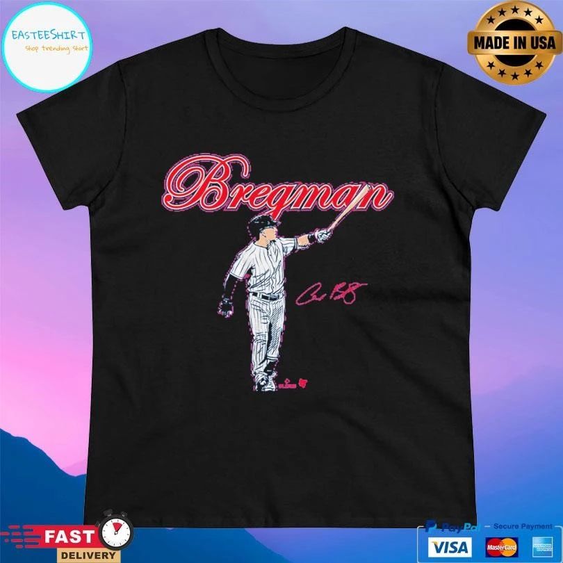 Alex Bregman Chicago Slugger Swing Signature T-shirts