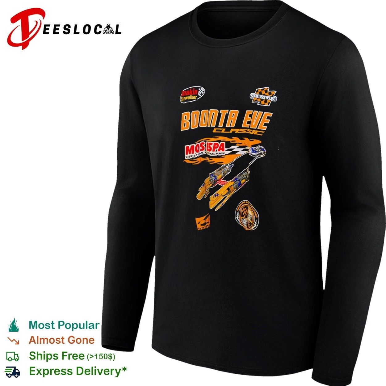 Anakin Skywalker Sebulba Boonta Eve Classic Mos Espa Grand Arena Podrace T-shirt