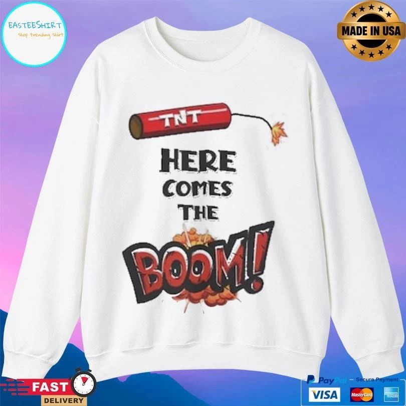 Tnt Here Comes The Boom T-shirts