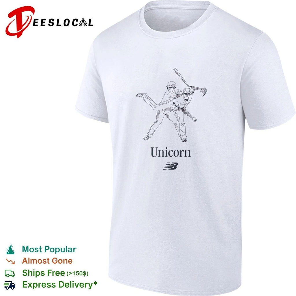 Shohei Ohtani Unicorn New Balance Los Angeles Dodgers T-shirt