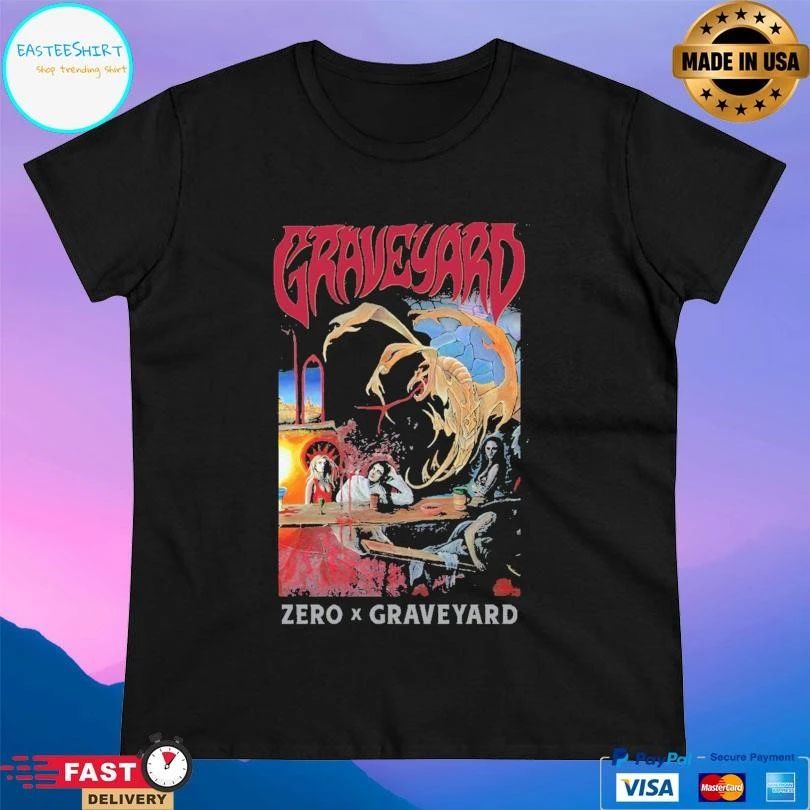 Graveyard Zero X Graveyard T-shirts